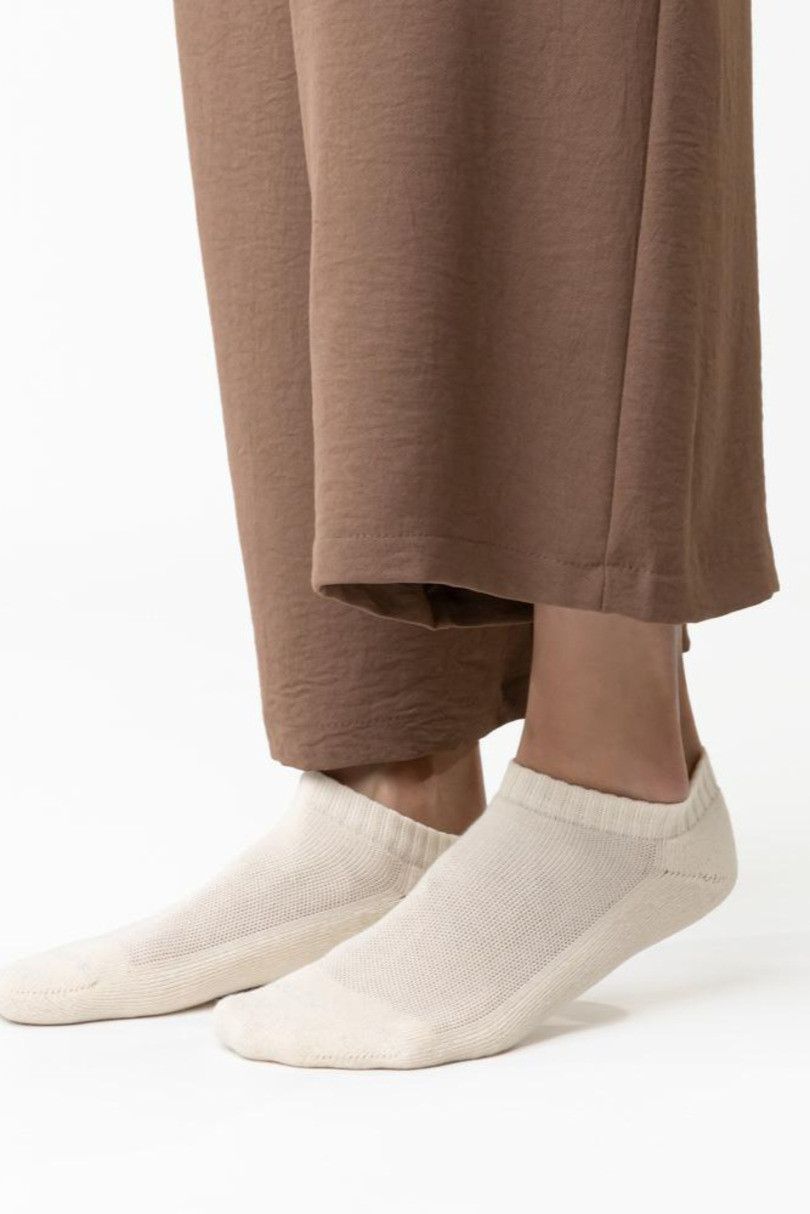 Prírodné nohy 100% bavlnené froté 198 přírodní 44-46