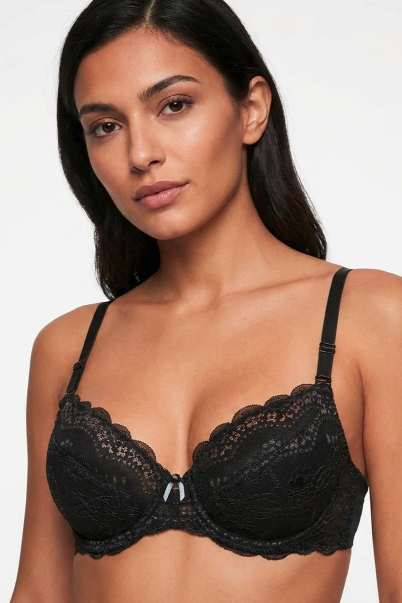 BRA 36 BLACK černá 90C