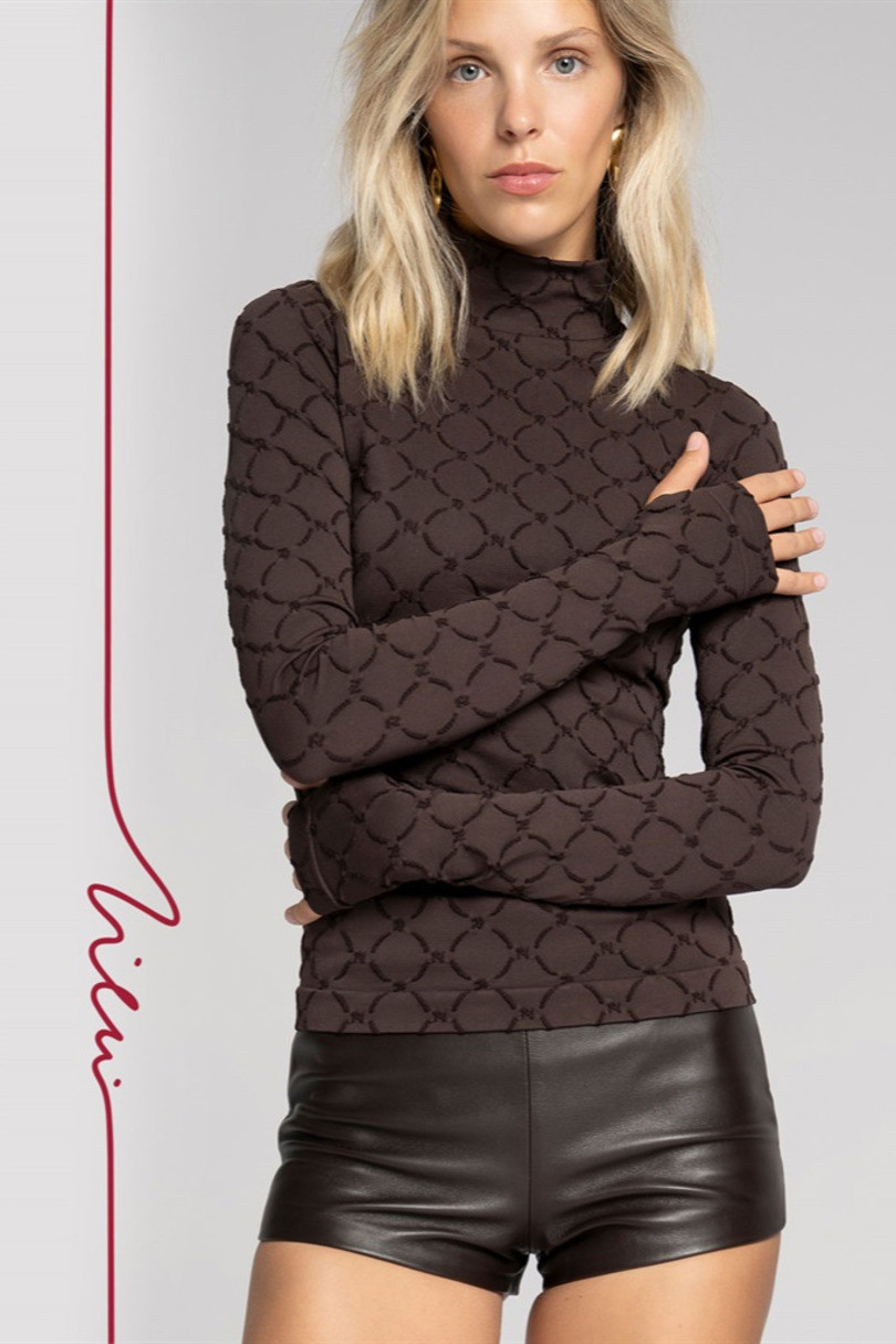 Golfový bezešvý monogram poudre XL