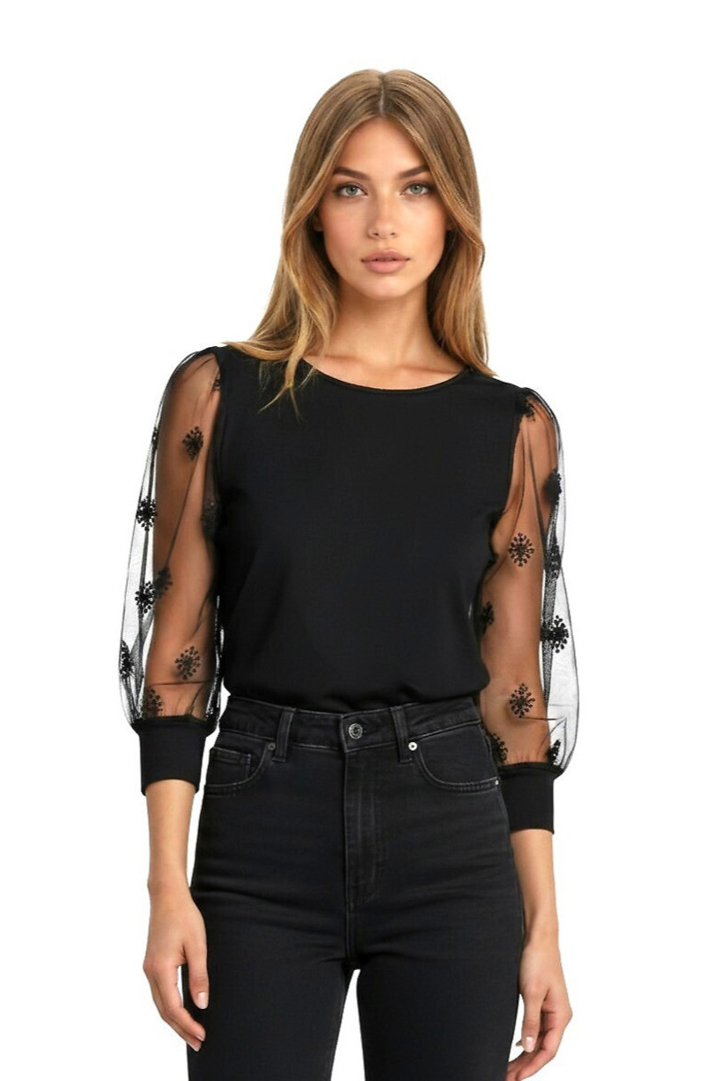 TERIA BLOUSE černá M