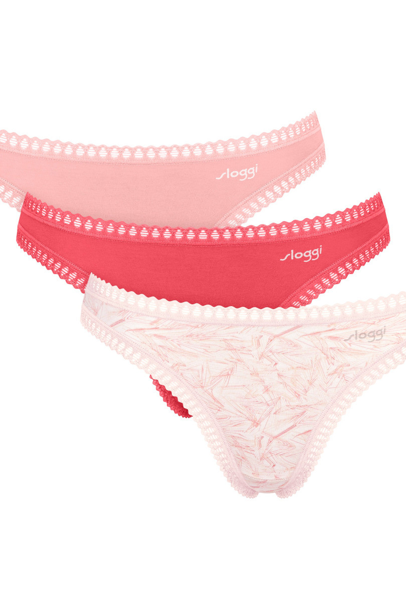 SLOGGI GO CRUSH STRING KALHOTKY 3PACK M005 SMĚS BAREV L (obrázek 6)