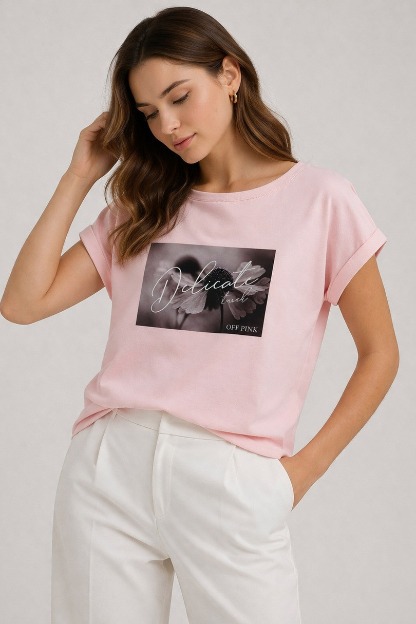 BRISE BLOUSE světle růžová 46 (obrázek 3)