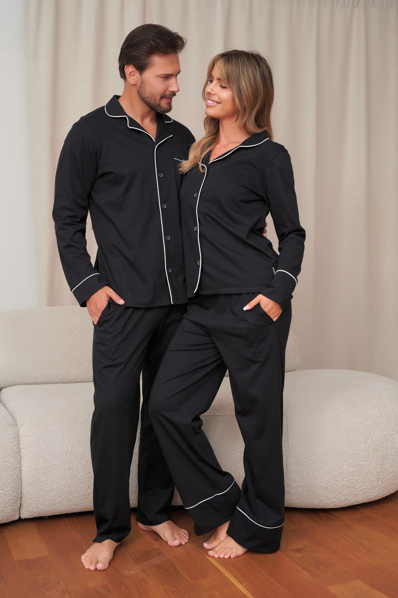 PÁNSKÉ PYŽAMO model 22320318 J/26 - DOCTOR NAP NOIR M