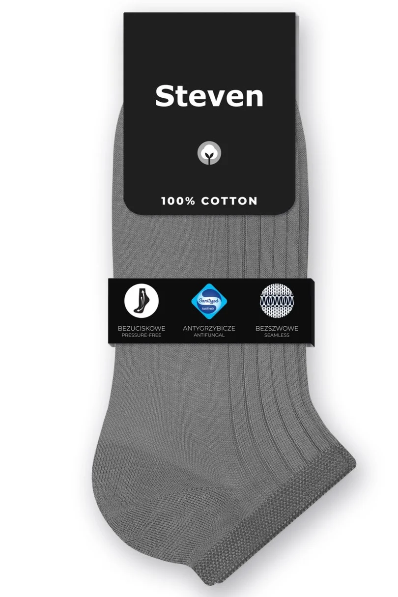 E-shop Pánske ponožky - 100% bavlna 042 šedá 41-43