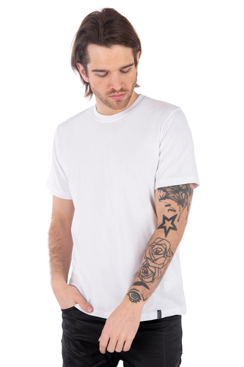 Pánské tričko ALEKSANDER 5XL-6XL bílá 5XL