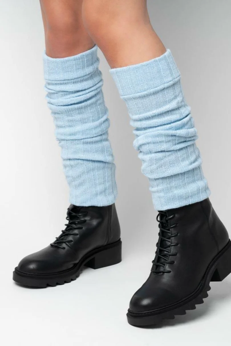 Vlnené návleky 068 Modrá Univerzální