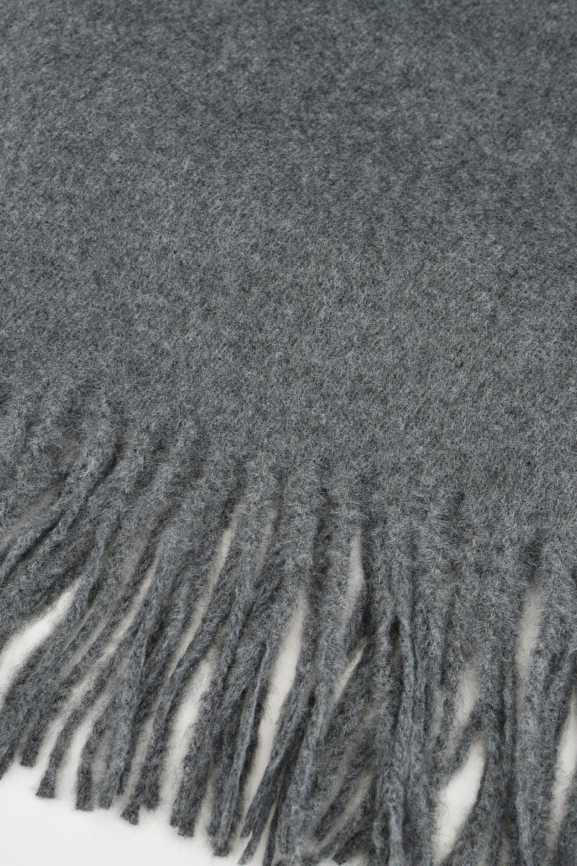 DÁMSKY ŠÁL CS001 melanžový grafit jedna velikost