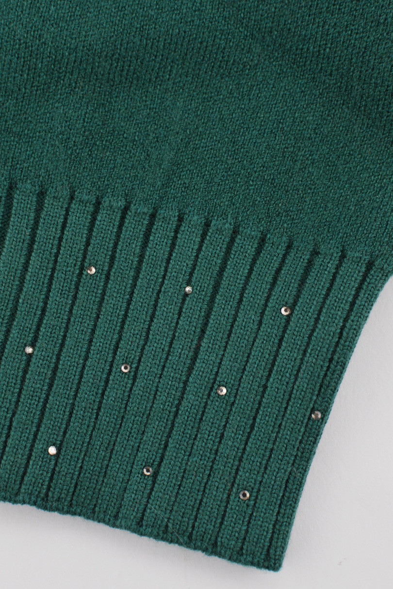 DÁMSKA ČIAPKA S MODALOVÝMI FLITRAMI CZ103 zelená 54-58