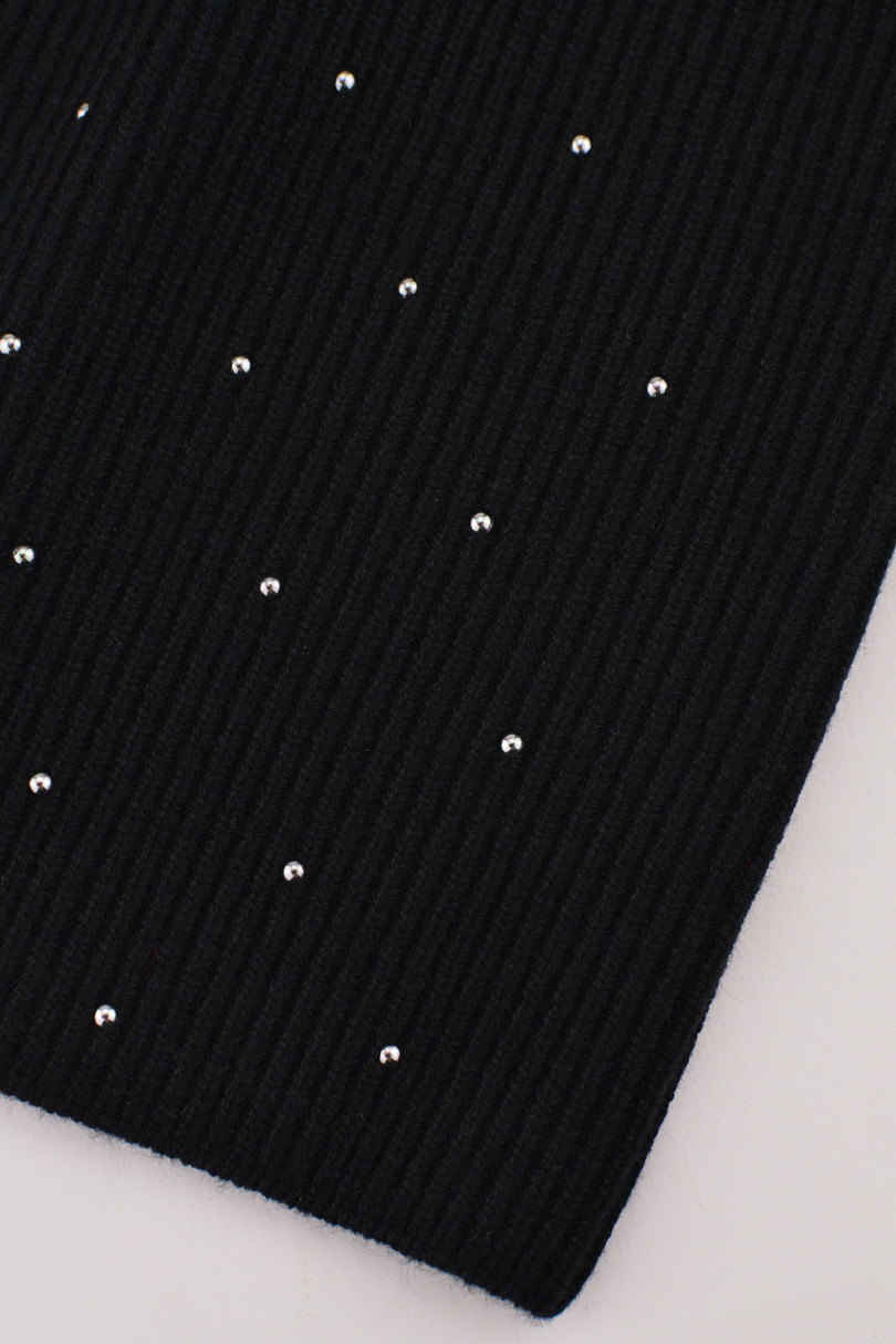 DÁMSKA ČIAPKA S MODALOVÝMI FLITRAMI CZ104 černá 54-58