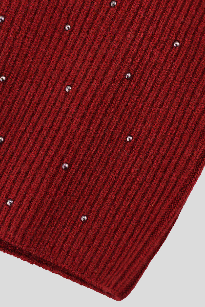 DÁMSKA ČIAPKA S MODALOVÝMI FLITRAMI CZ104 kaštanové 54-58