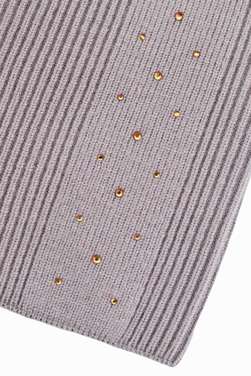 DÁMSKY KLOBÚK S MODALOVÝMI FLITRAMI CZ105 fialová 54-58