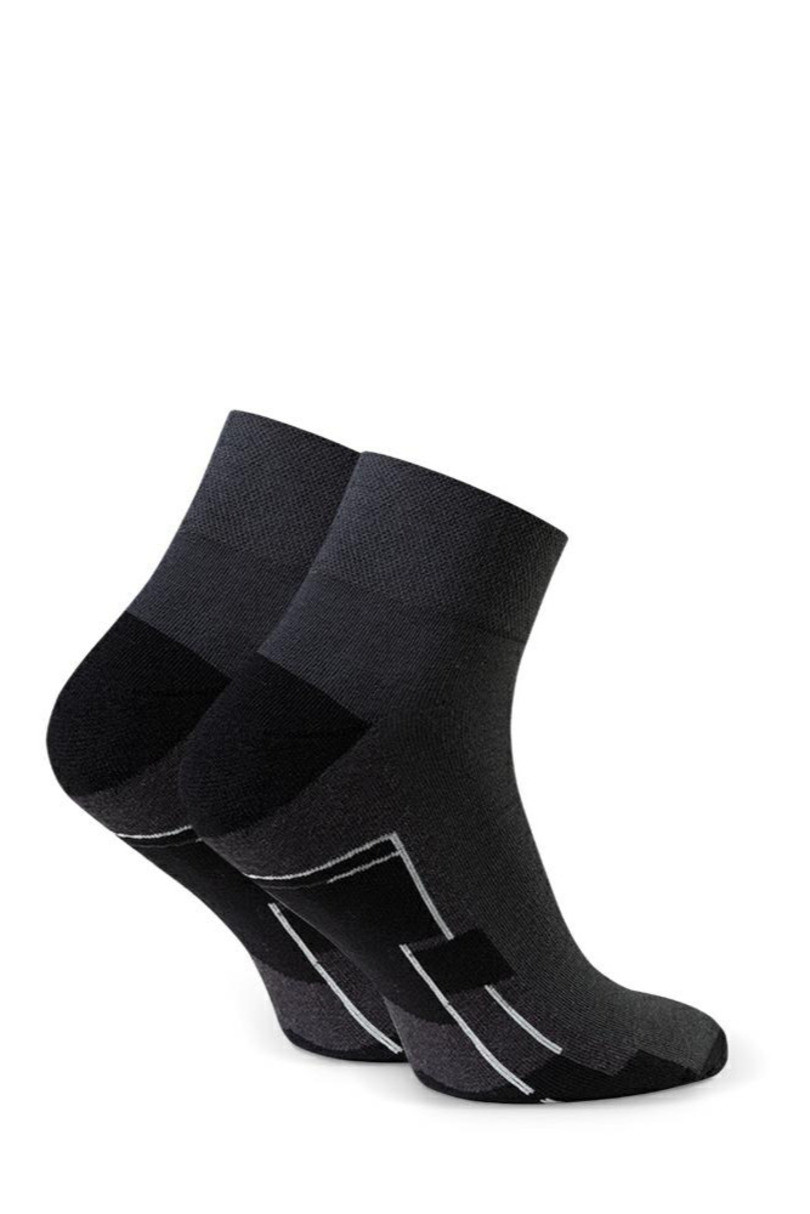 Ponožky na bicykel 040 grafit 44-46