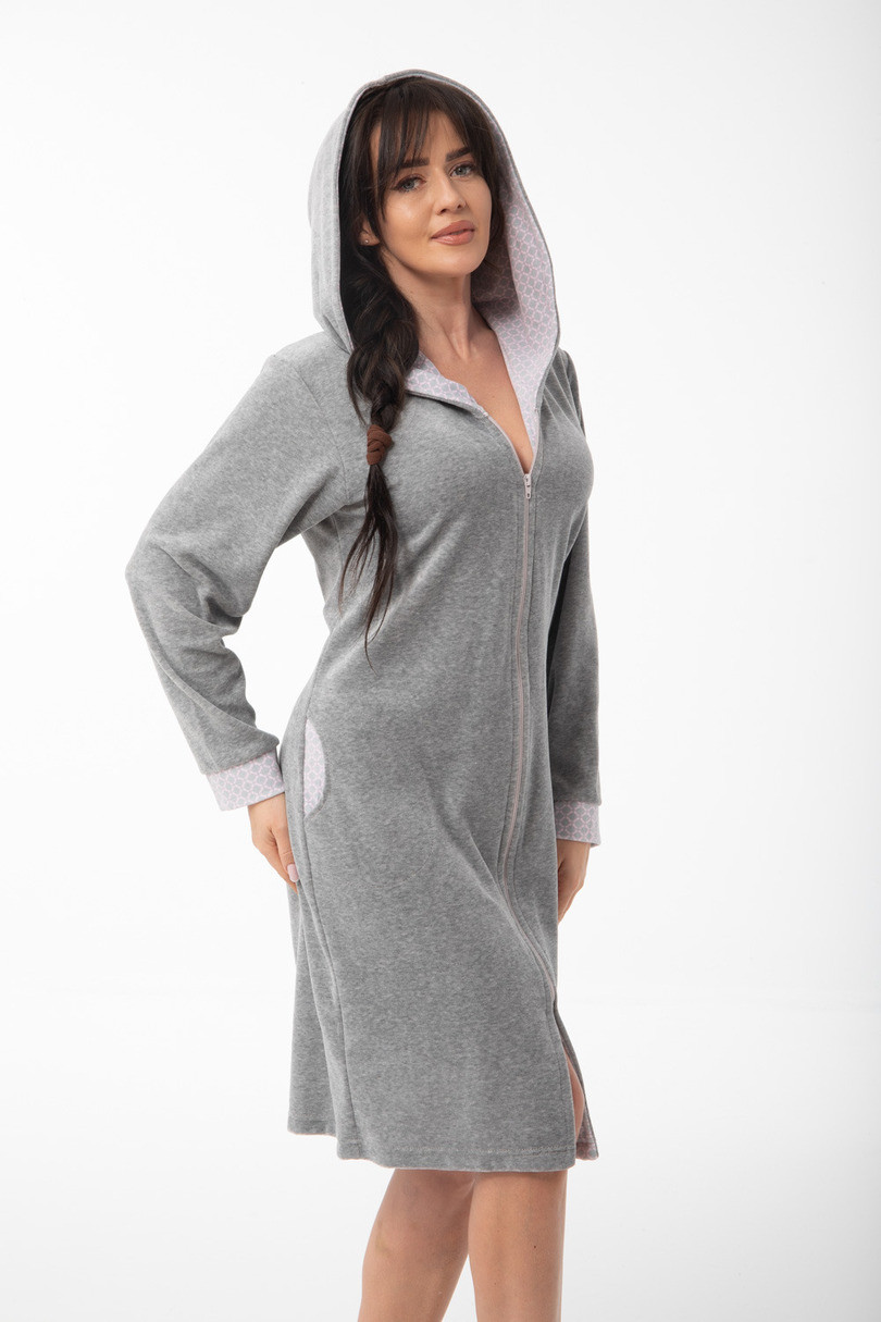 DÁMSKÝ ŽUPAN FR-373 MELANGE+ROGUE 2XL