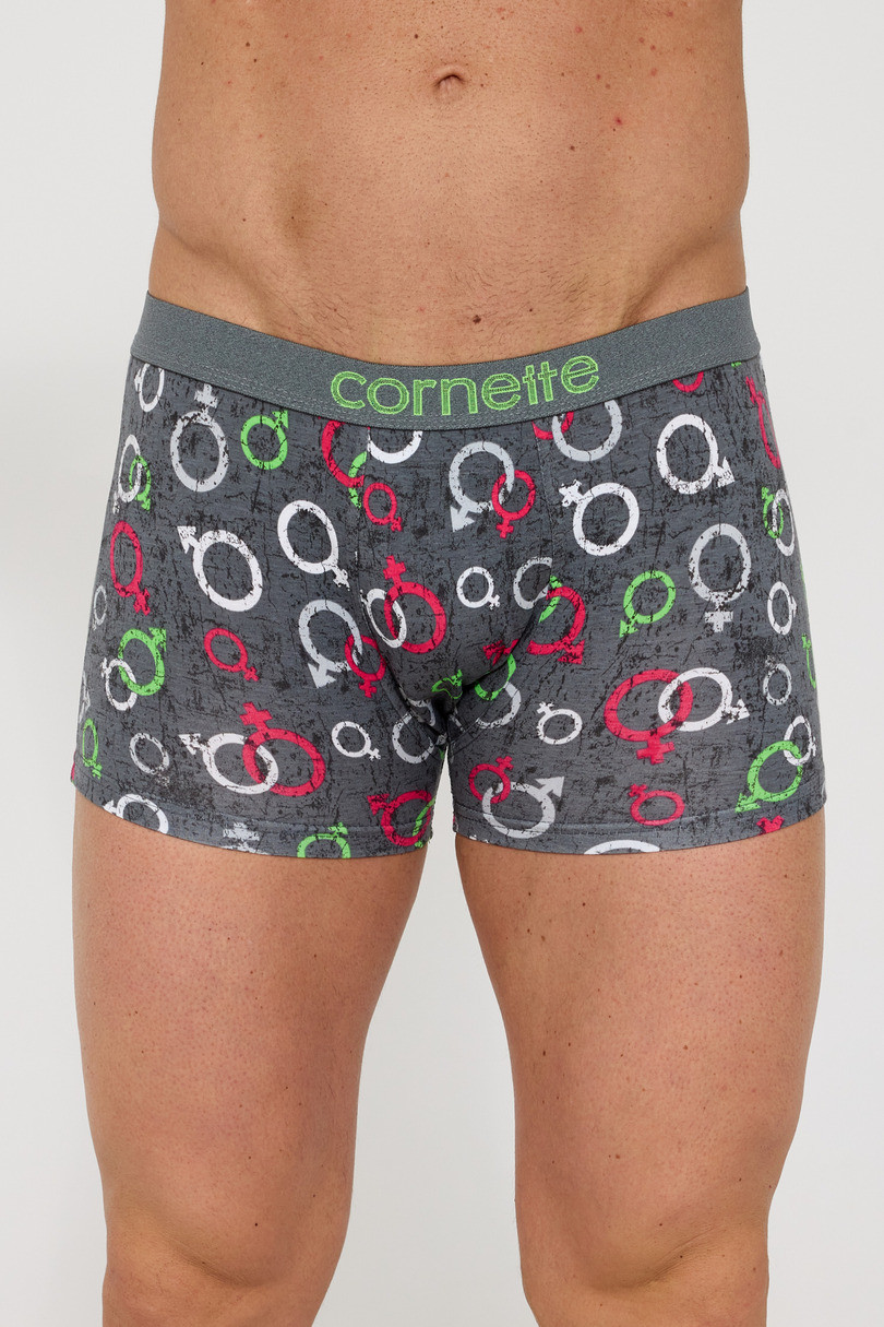 Boxerky Cornette High Emotion 508/165 Barva: Šedá, Velikost: 2XL