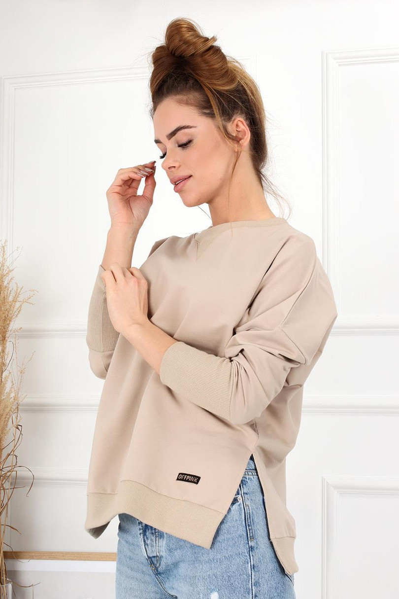 Dámská mikina ADELE béžová L