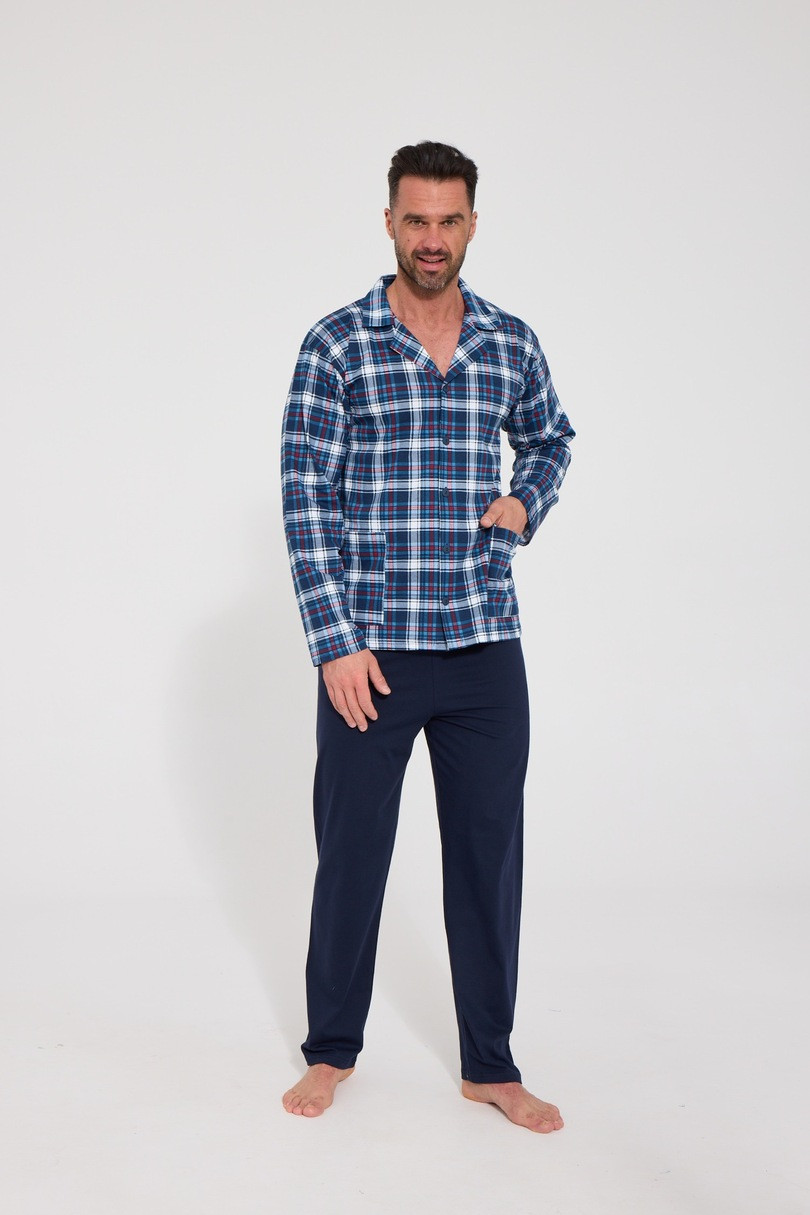 PÁNSKÉ PYŽAMO DR 114 model 22220214 - Cornette džínovina M