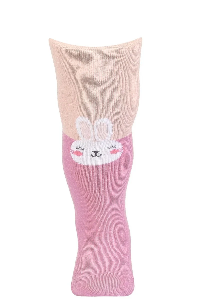 Dievčenské vzorované pančuchy 0-2 roky ROSE 56-62