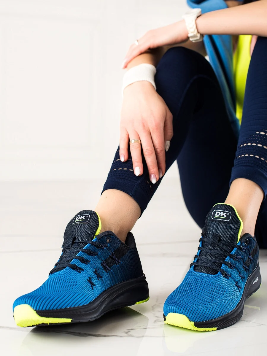 Klasické tenisky dámske modré bez podpätku 36