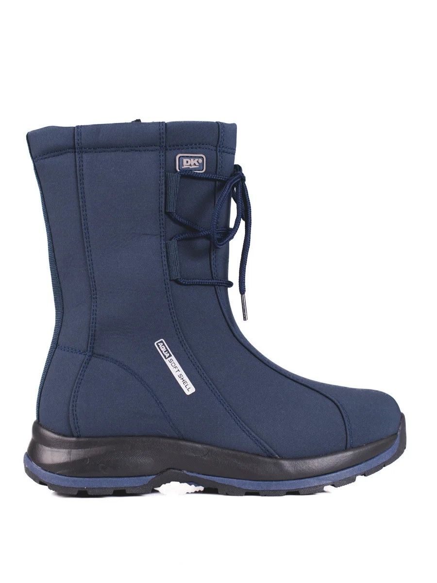 Vynikajúca modrá dámska treková obuv bez podpätku 36