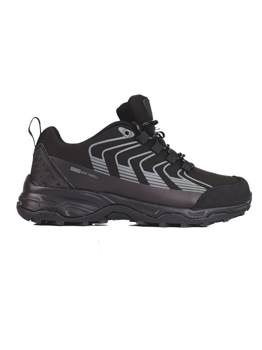 Moderní trekingové boty černé dámské bez podpatku 36