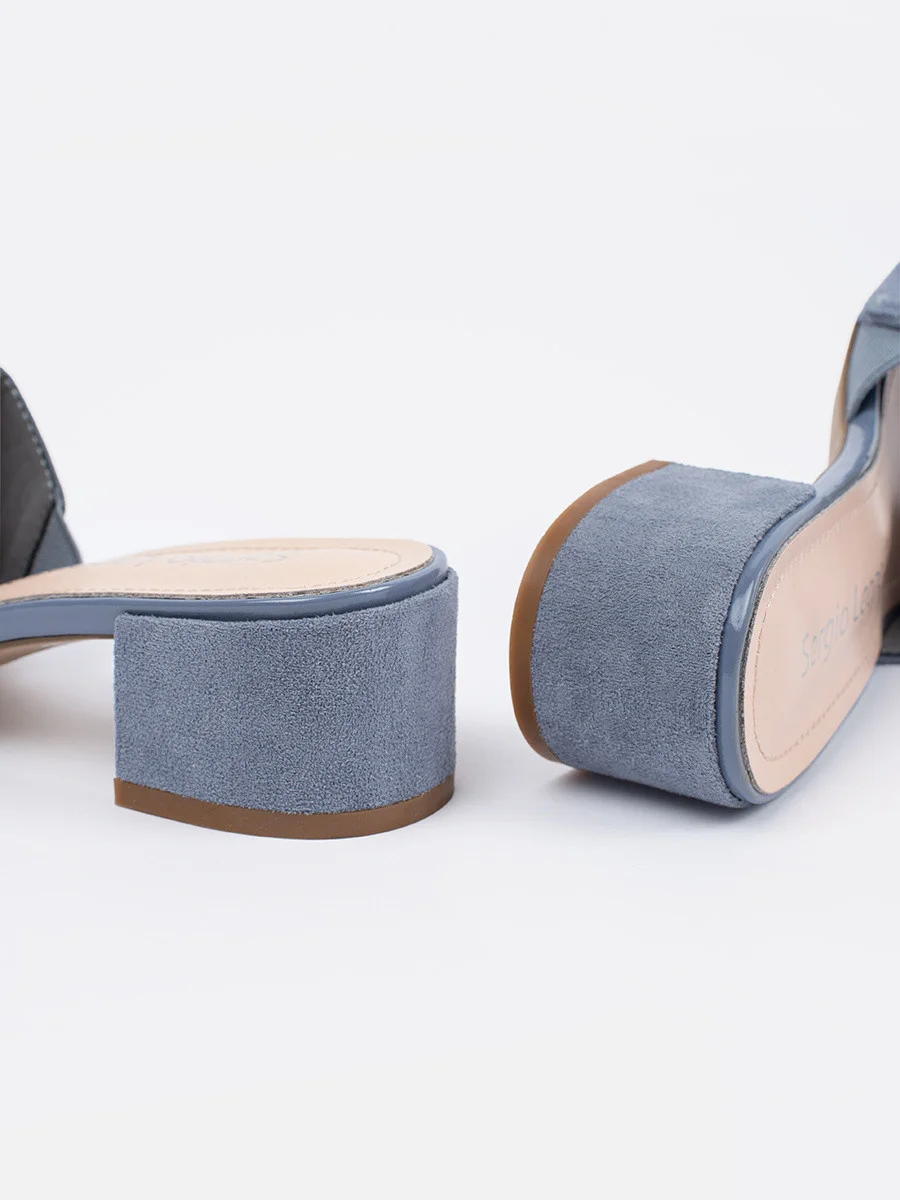 Luxusné modré dámske ponožky Obcas 37