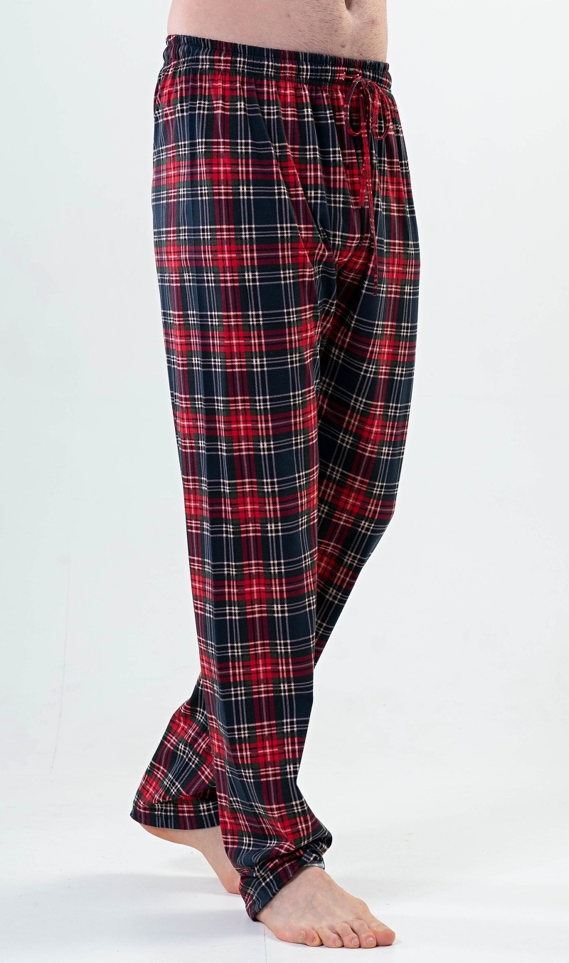 Pánské pyžamové kalhoty Karel červená L