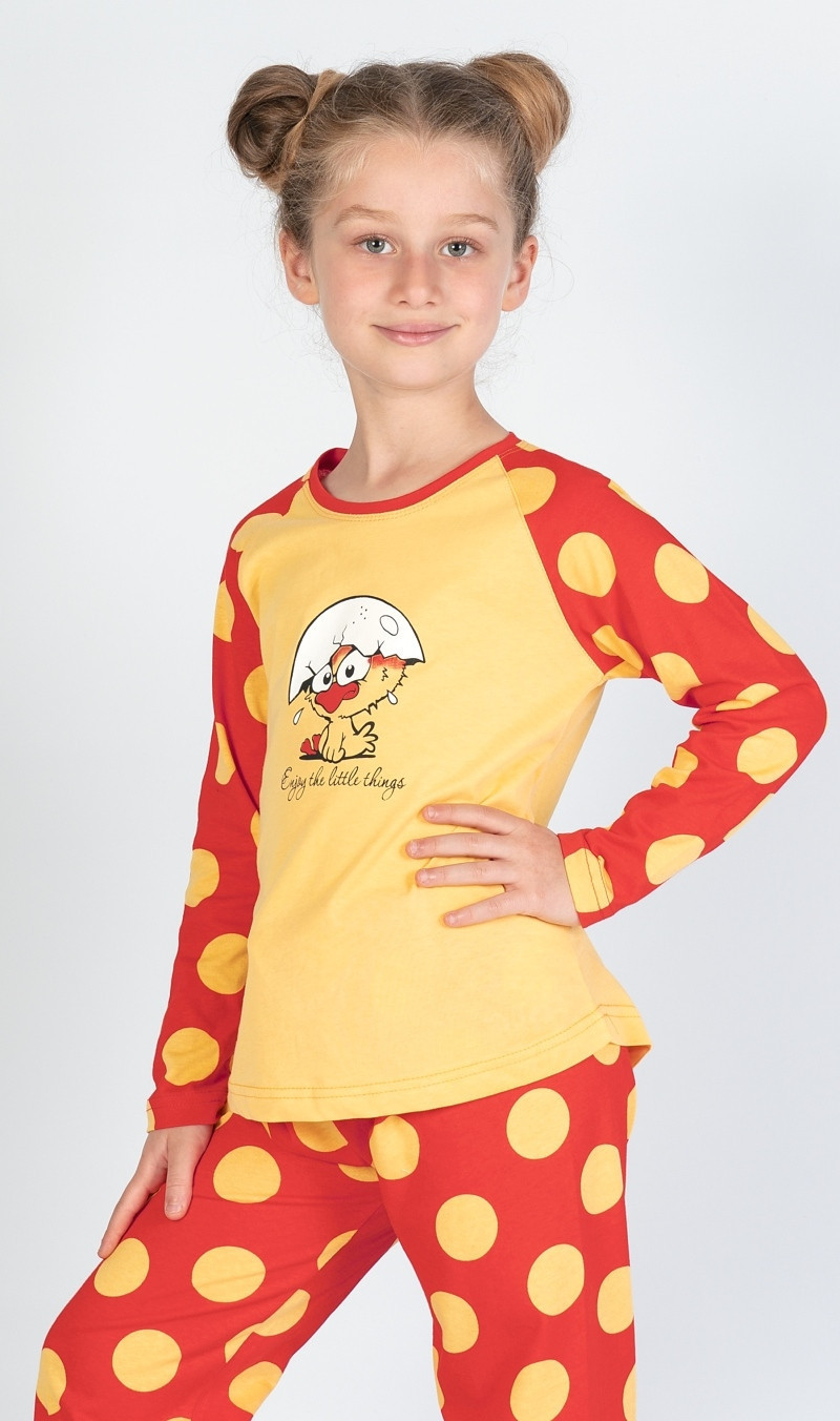Dětské pyžamo dlouhé model 16198859 červená 13 - 14