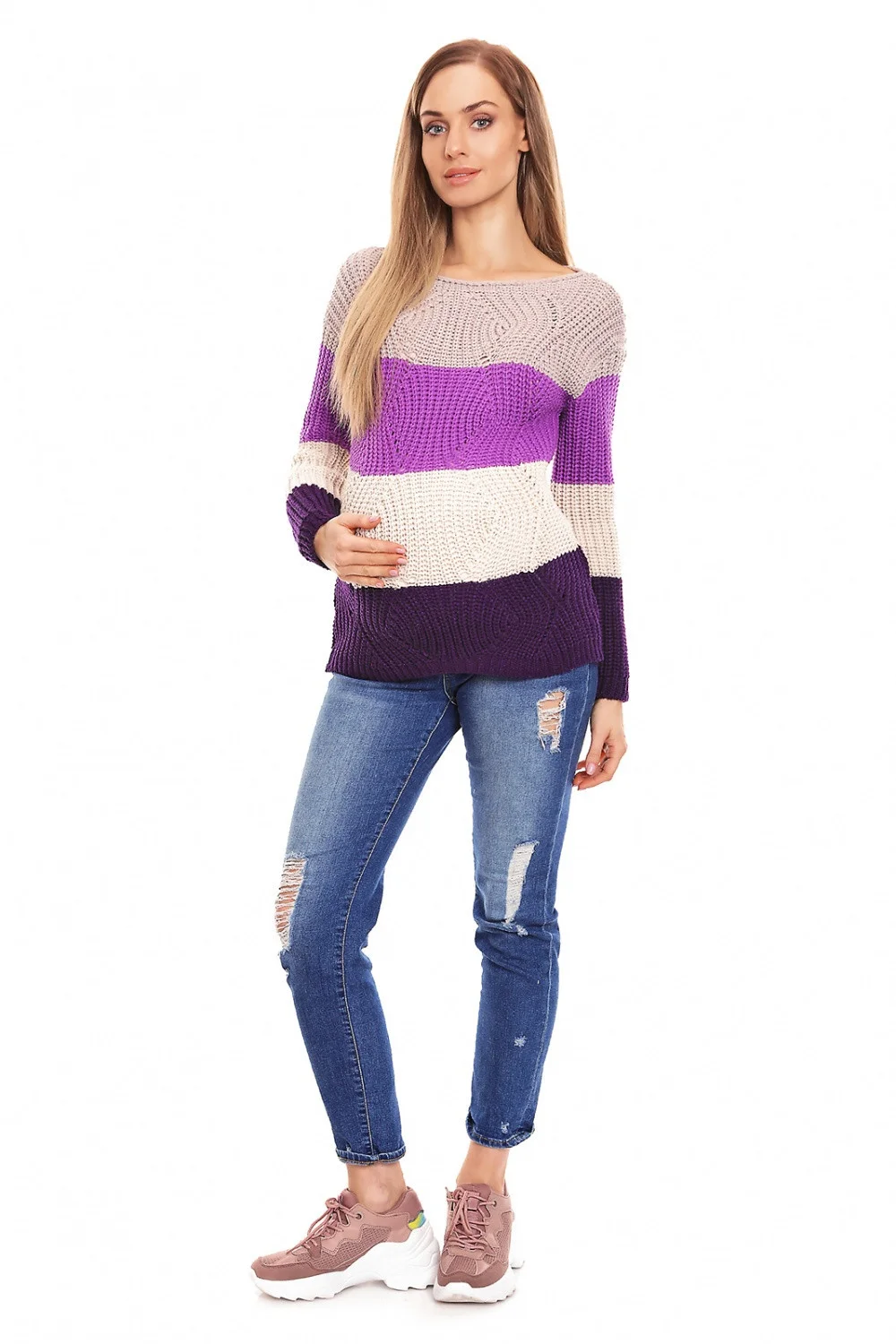 Těhotenský svetr model 132023 PeeKaBoo universal (obrázek 3)