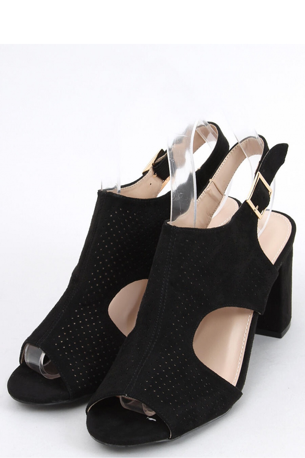 Sandály na podpatku model 166907 Inello 36