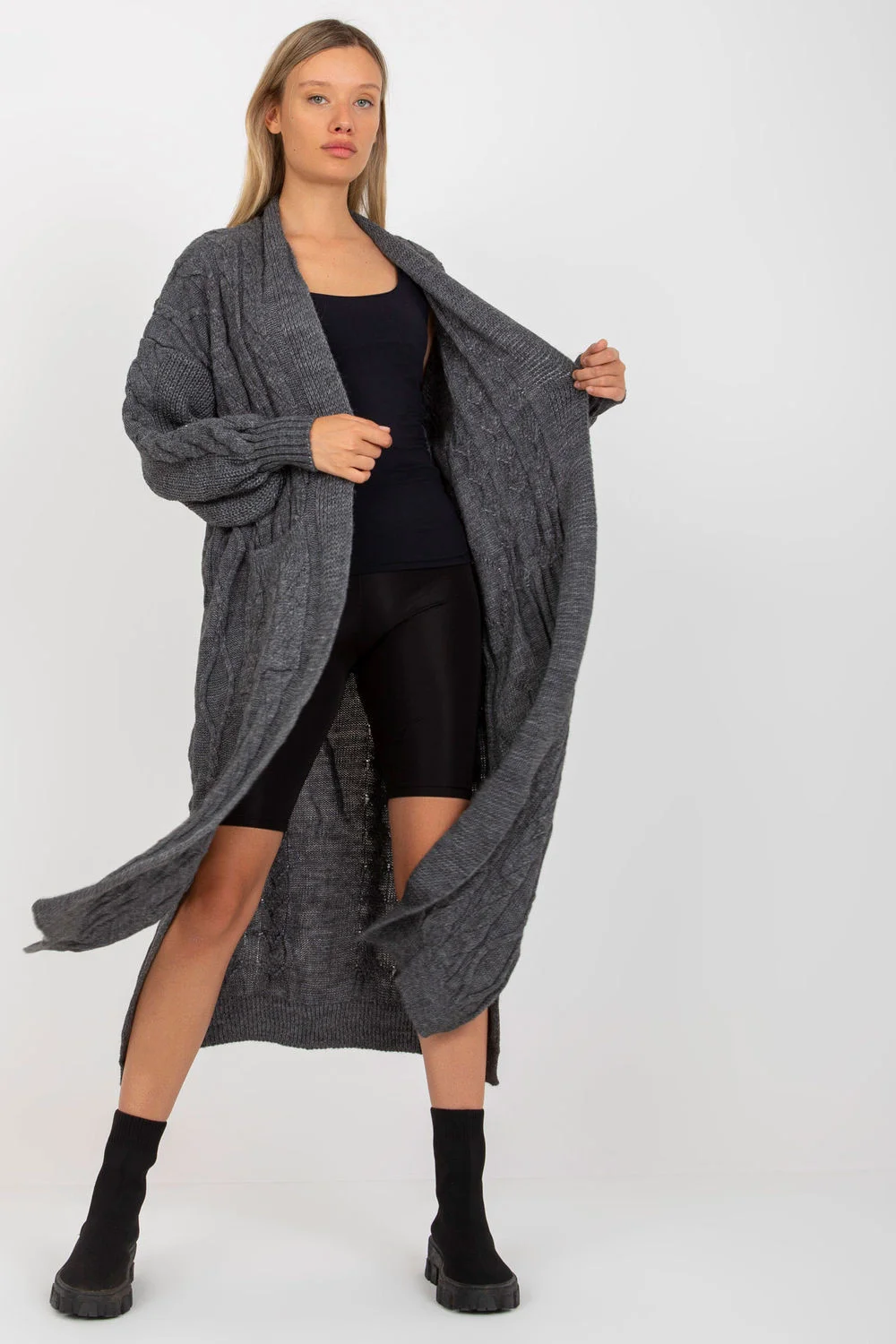 Svetr na zapínání  model 170837 Rue Paris universal