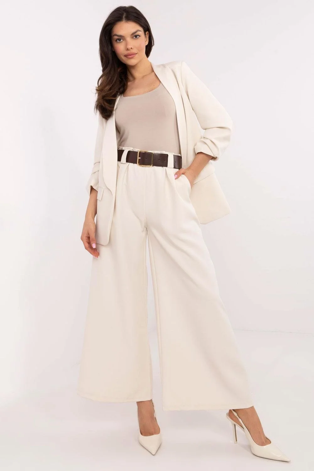 Dámske nohavice model 206408 Taliansko Moda universal Dámske nohavice model 206408 Taliansko Moda universal