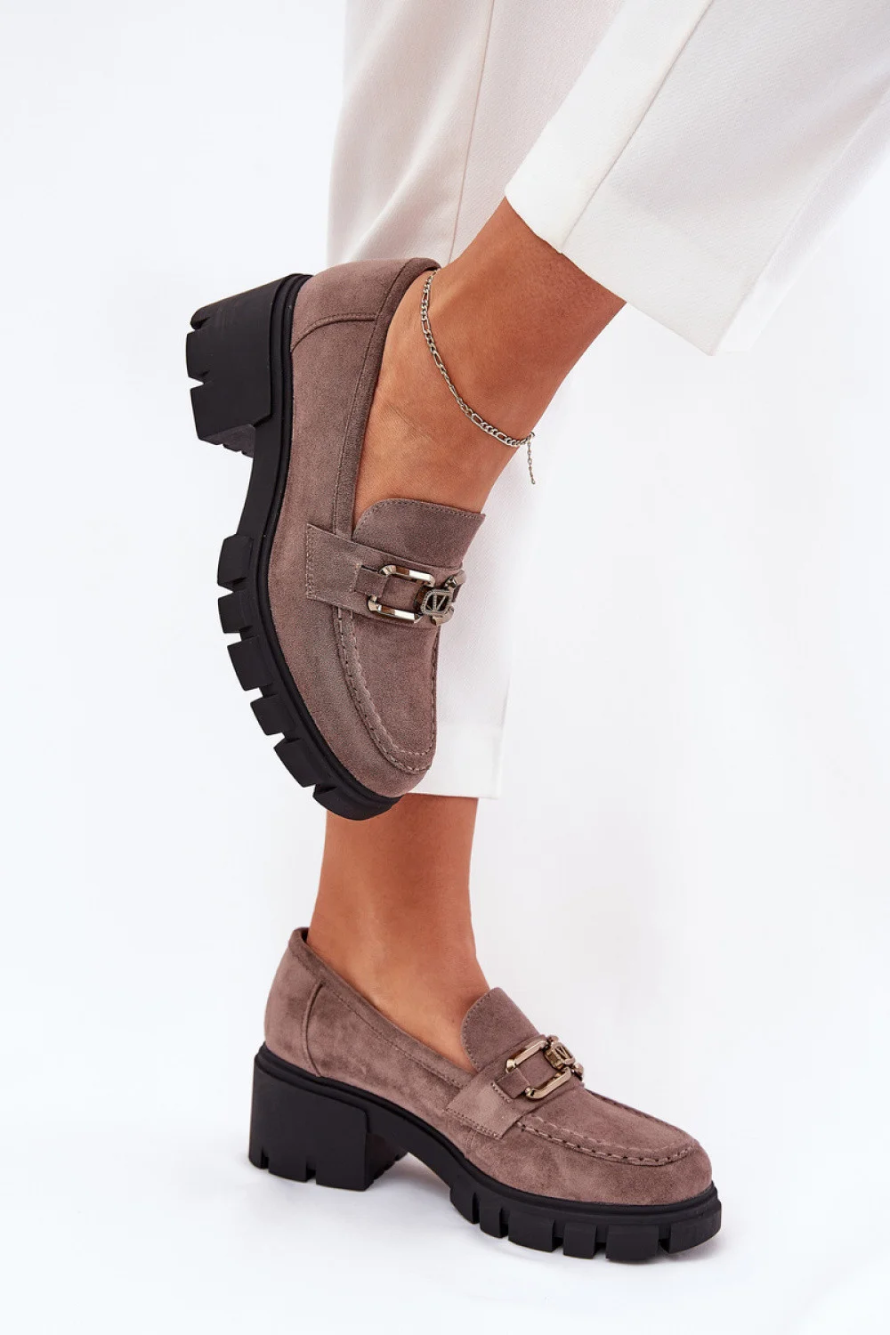 Topánky na polpäte model 209053 Step in style 37