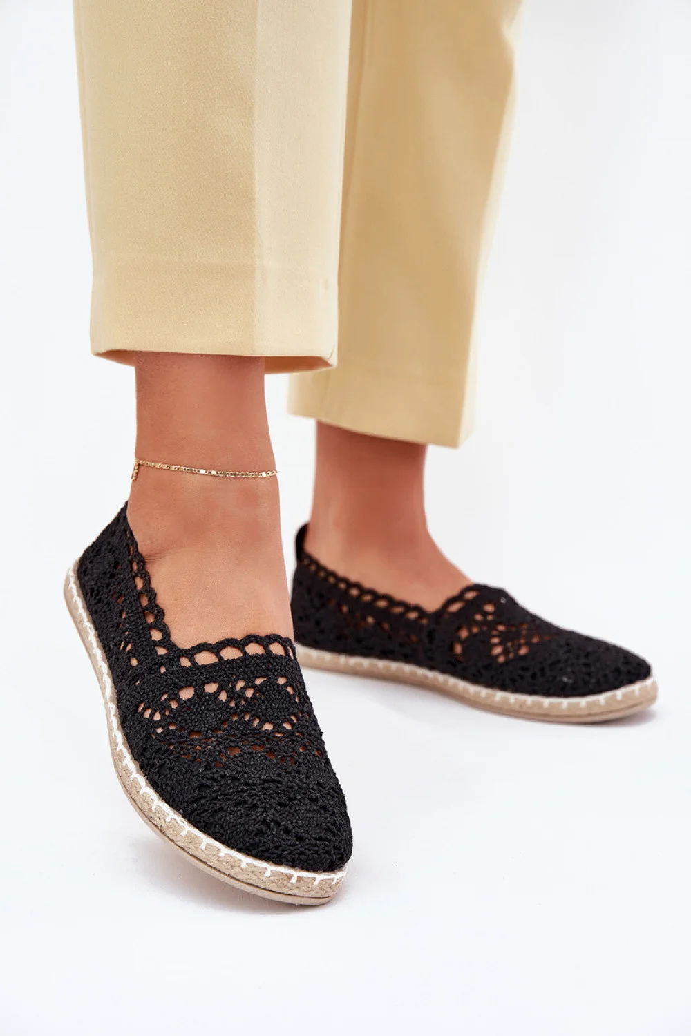Espadrilky model 214312 Krok vo veľkom štýle 36
