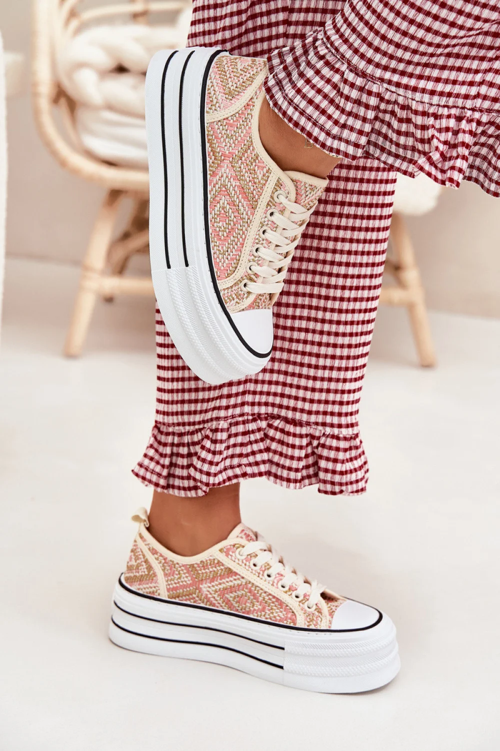 Tenisky model 214395 Krok vo veľkom štýle 38