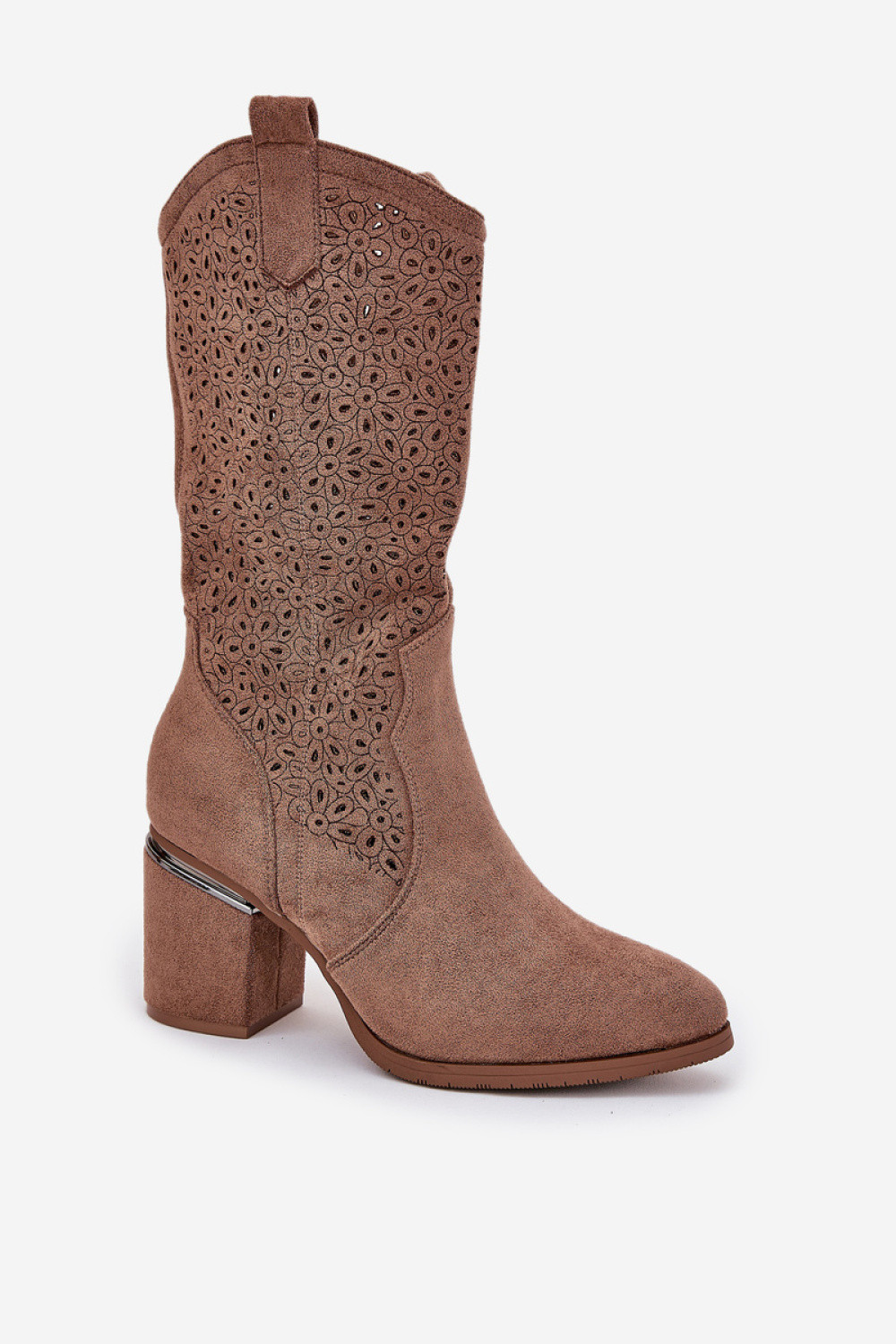 Ažurové kozačky model 218495 Step in style 38 (obrázek 3)