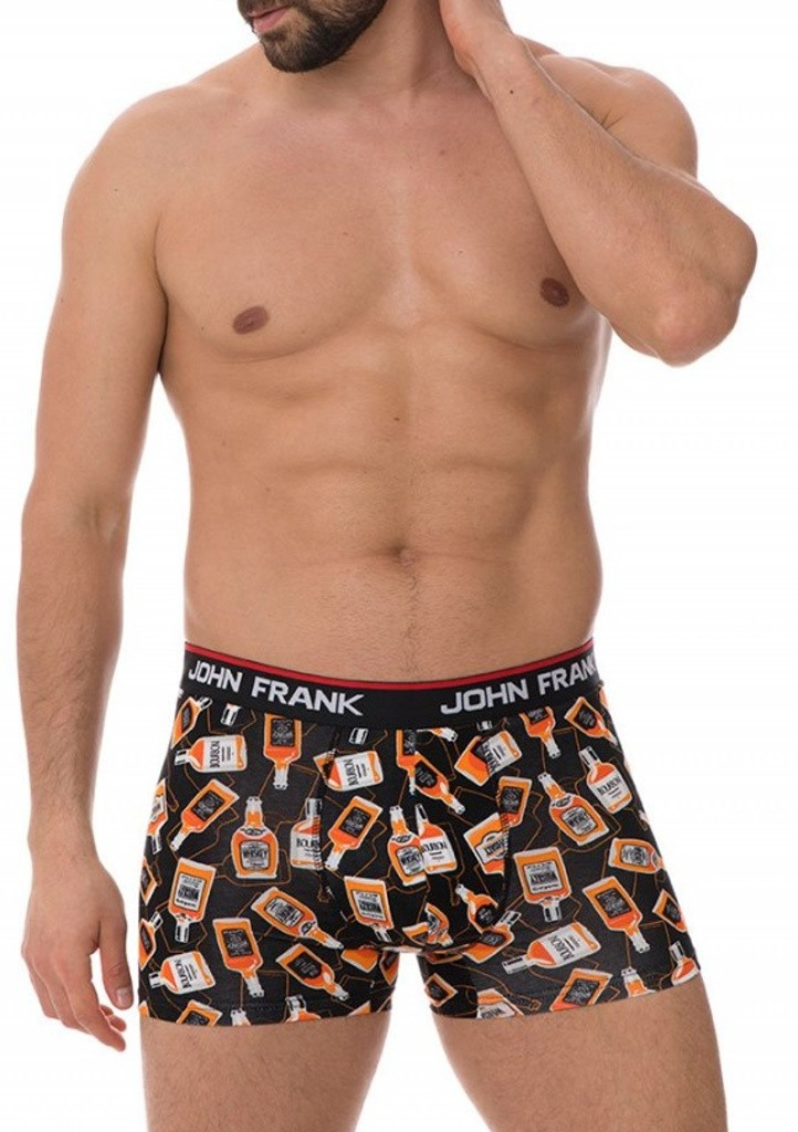 Pánské boxerky John Frank JFBD249 Dle obrázku XXL