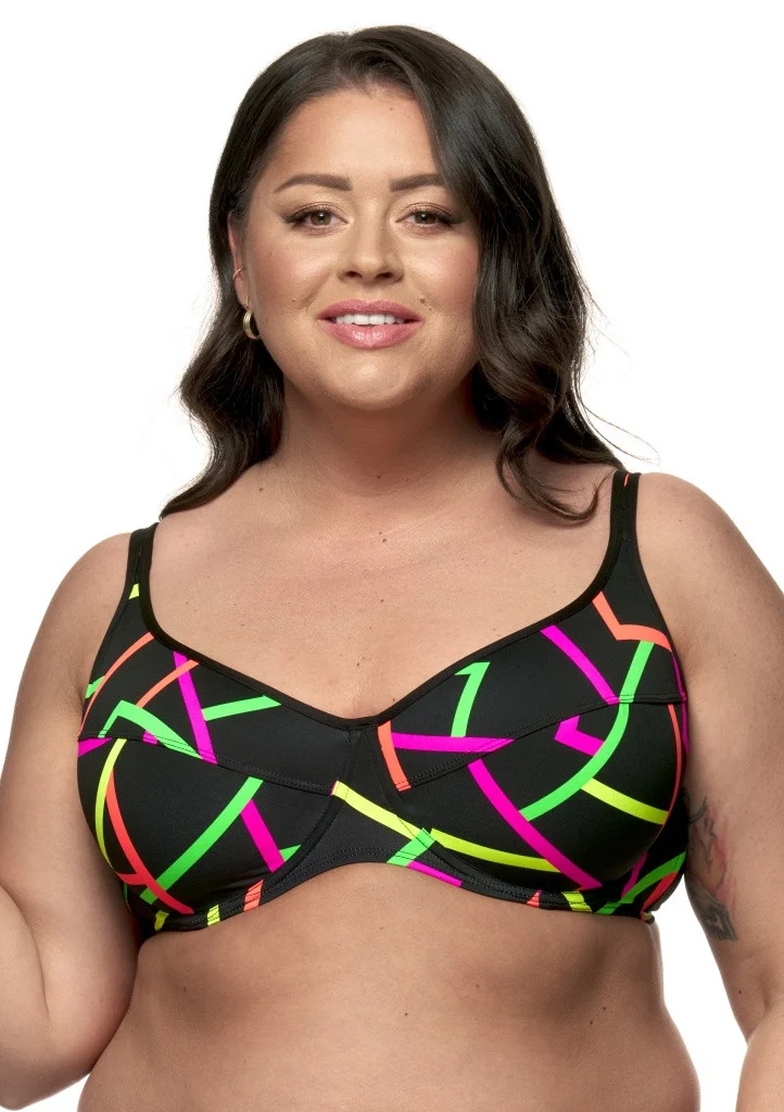 Dámske plavky Fantasy Neon P0701 top 90 C Dle obrázku