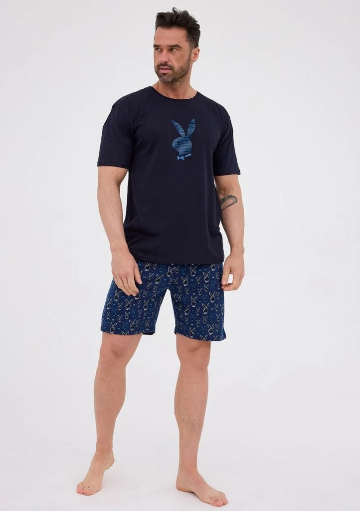 Pánske pyžamo Cornette 326/990 M Tm. modrá Pánske pyžamo Cornette 326/990 M Tm. modrá