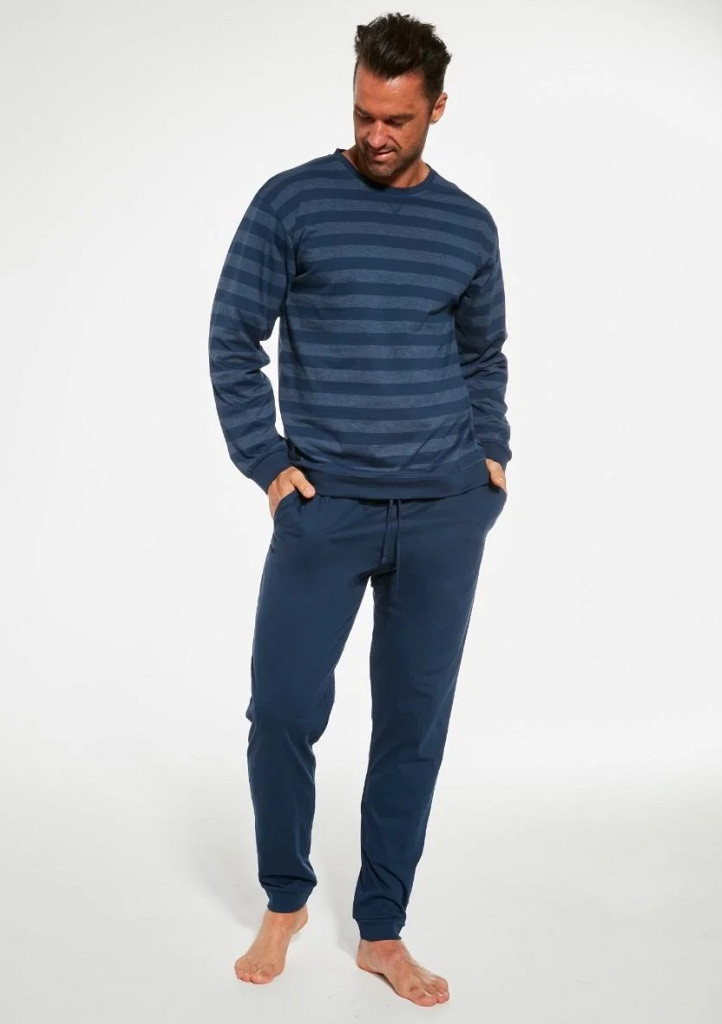 Pánske pyžamo Cornette 117/235 XXL Tm. modrá Pánske pyžamo Cornette 117/235 XXL Tm. modrá