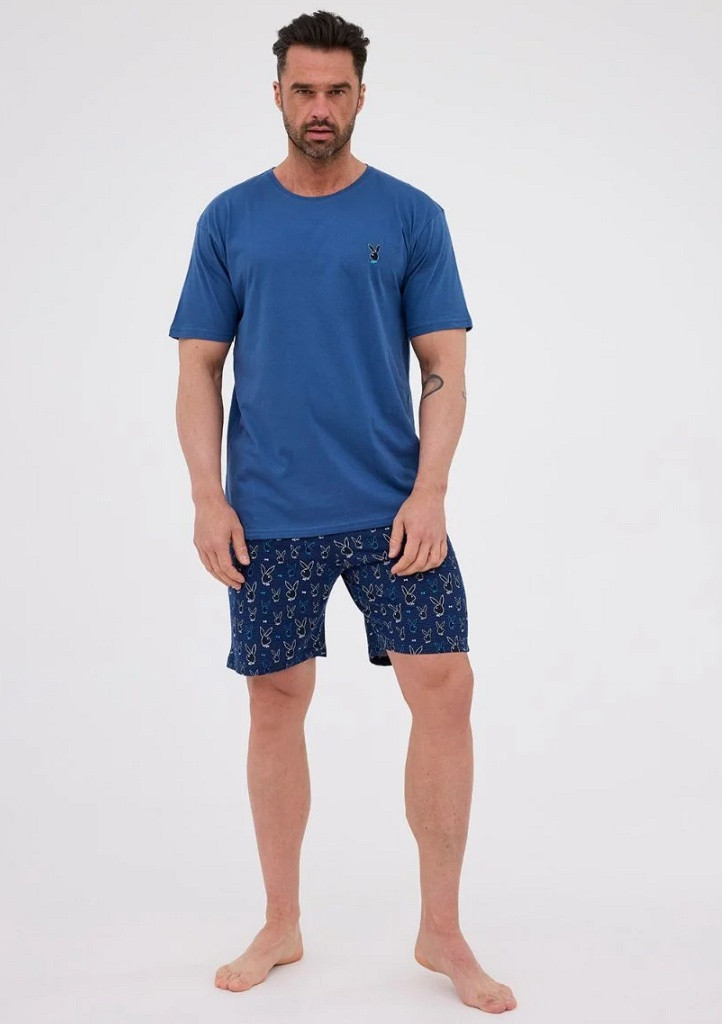 Pánske pyžamo Cornette 326/254 XL Modrá
