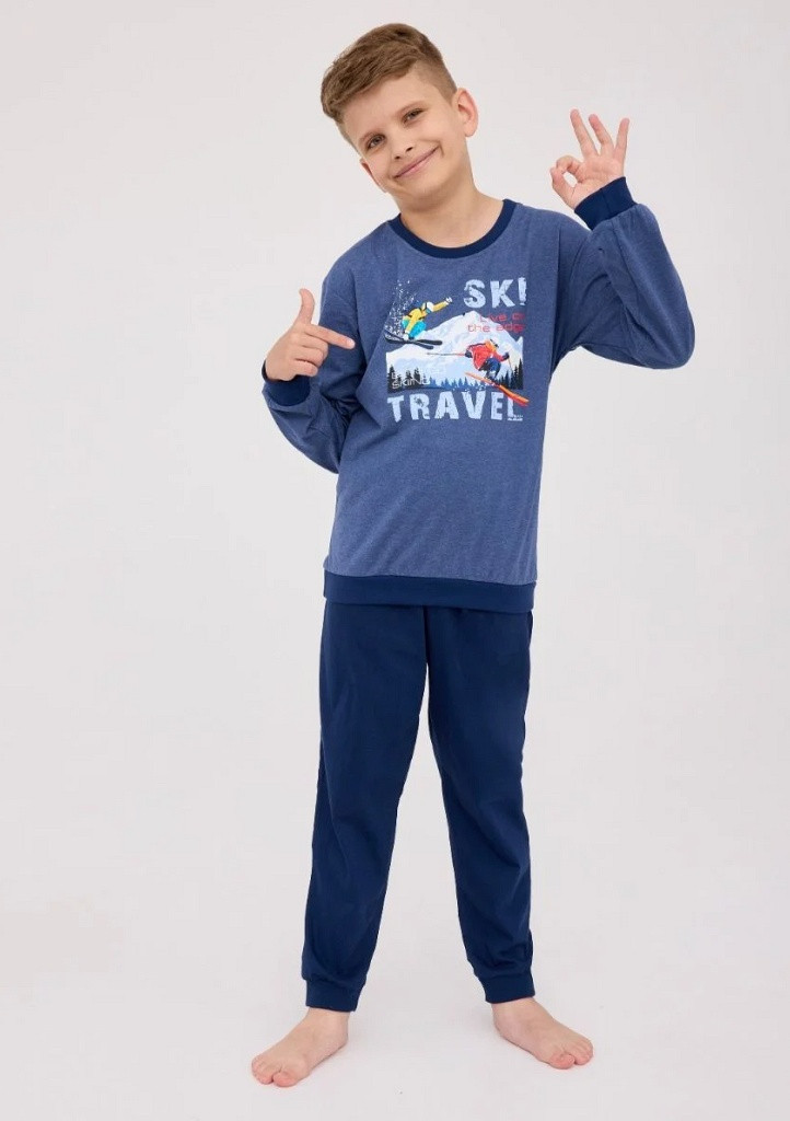 Chlapčenské pyžamo Cornette 267/158 158/164 Dle obrázku Chlapčenské pyžamo Cornette 267/158 158/164 Dle obrázku