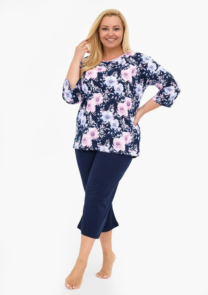 Dámske pyžamo Cornette 147/465 4XL Dle obrázku