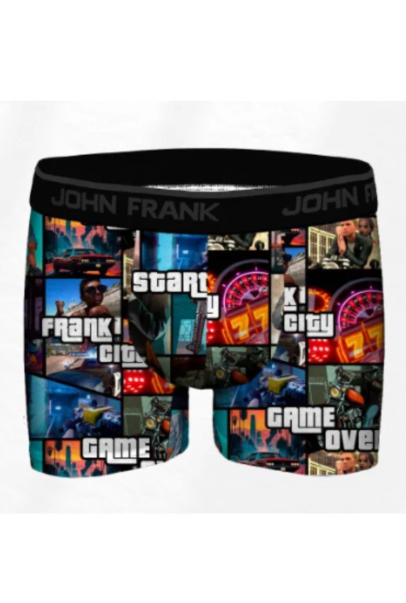 Pánské boxerky John Frank JFBDMOD116 | dleobrázku | M