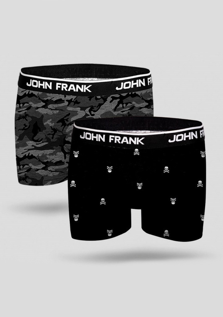 Pánské boxerky model 8232925 2PACK Dle obrázku M - John Frank