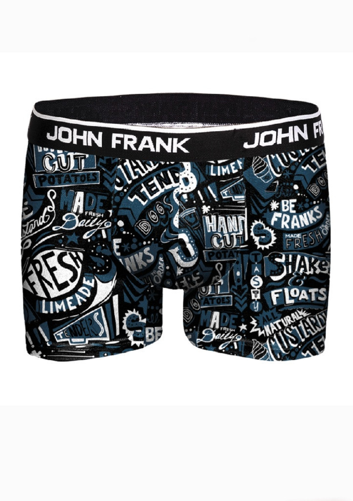 Pánské boxerky model 14932242 Modrá M - John Frank