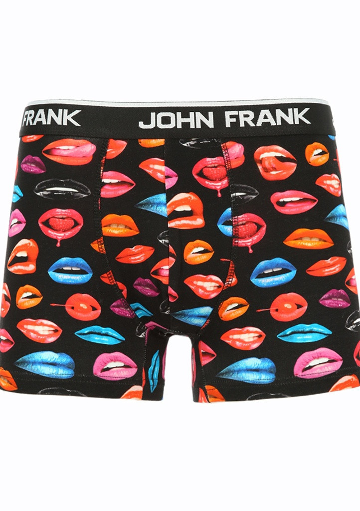 Pánské boxerky model 15069497 Černá XL - John Frank