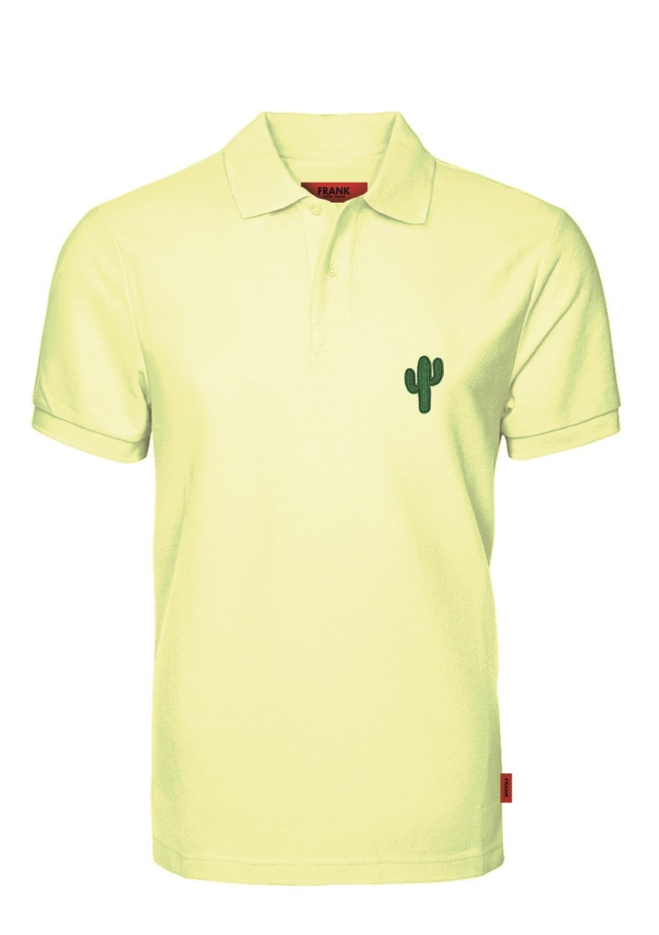 Pánské tričko model 17152059 - John Frank Velikost: L, Barva: Žlutá