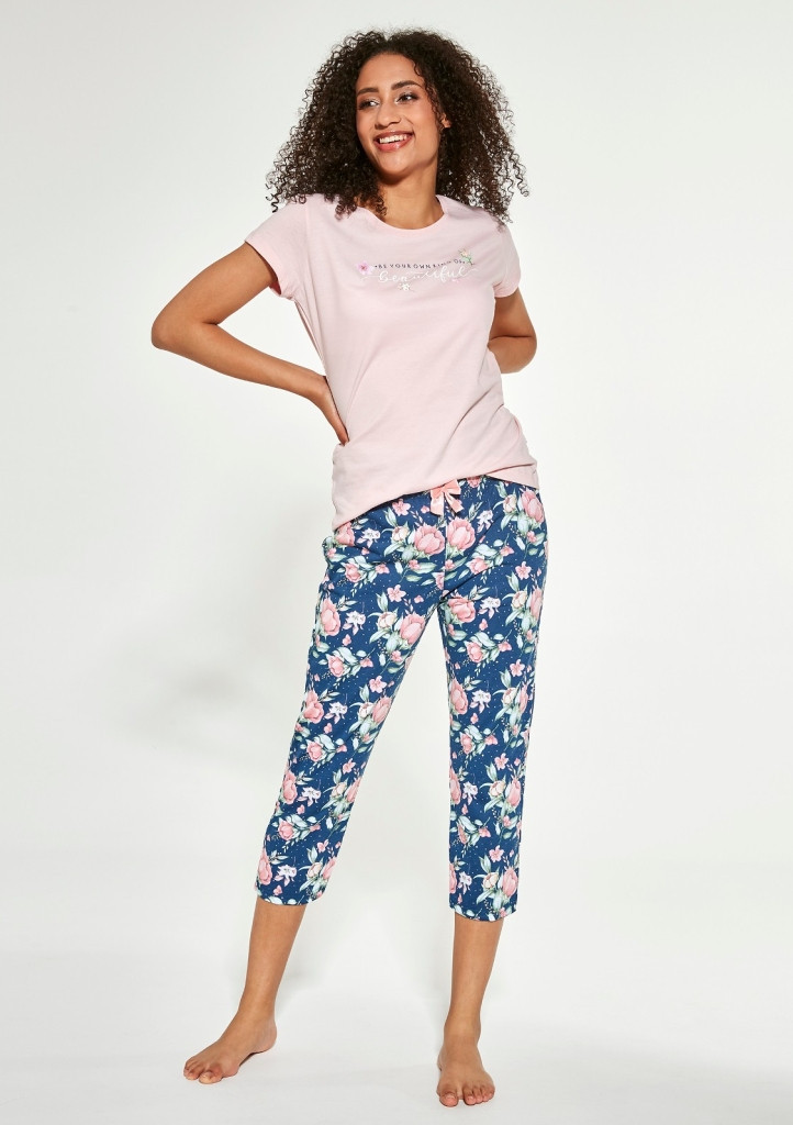 Dámské pyžamo model 15766264 Růžová XL - Cornette