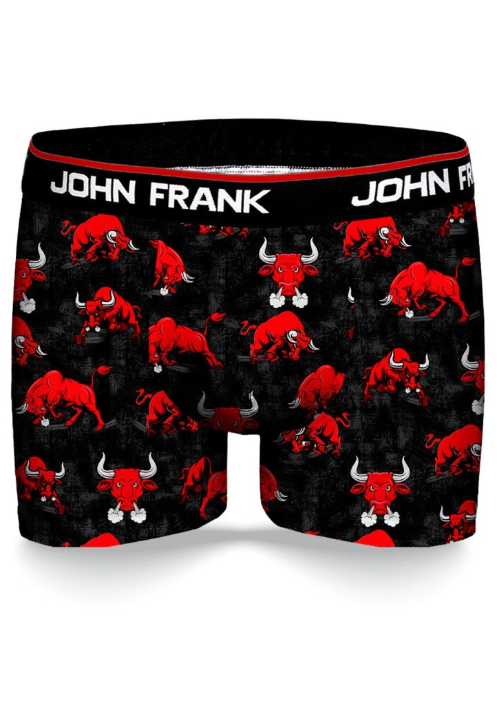 Pánské boxerky John Frank JFBD332 XL Černá