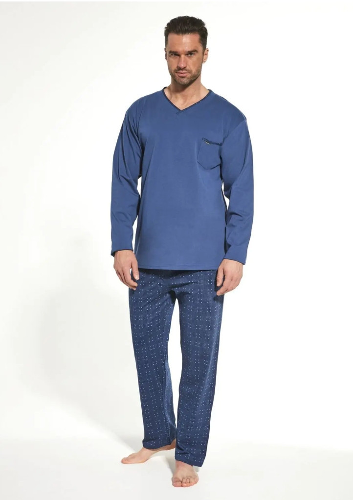 Pánské pyžamo Modrá L model 17548913 - Cornette